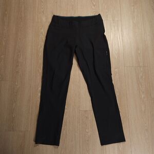 Columbia Omni-Shield Hiking Pants Women’s L Black Stretch Outdoor Casual